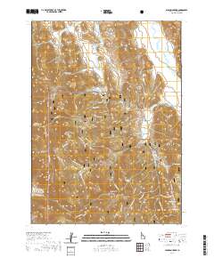 Johnson Creek 2020 topographic map thumbnail