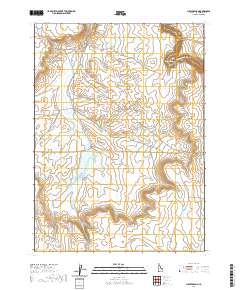 Juniper Basin 2020 topographic map thumbnail