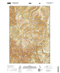 Jureano Mountain 2020 topographic map thumbnail