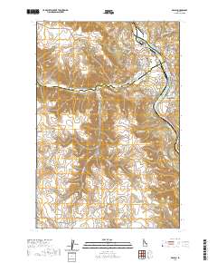 Kamiah 2020 topographic map thumbnail