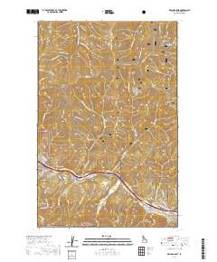 Kellogg East 2020 topographic map thumbnail