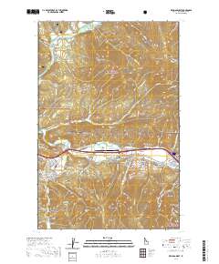 Kellogg West 2020 topographic map thumbnail