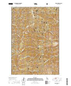 Kessler Creek 2020 topographic map thumbnail