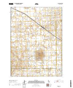 Kimama 2020 topographic map thumbnail