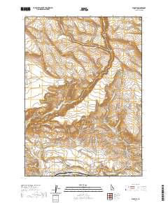 King Hill 2020 topographic map thumbnail