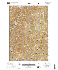 Kirkwood Creek 2020 topographic map thumbnail