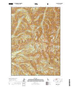 Knapp Lakes 2020 topographic map thumbnail