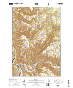 Kooskia 2020 topographic map thumbnail