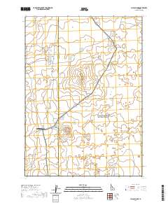 Laidlaw Lake 2020 topographic map thumbnail