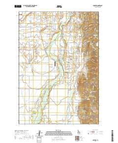 Lake Fork 2020 topographic map thumbnail