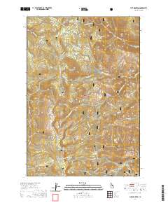 Lake Mountain 2020 topographic map thumbnail