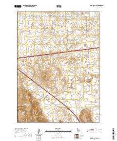 Lake Walcott SW 2020 topographic map thumbnail