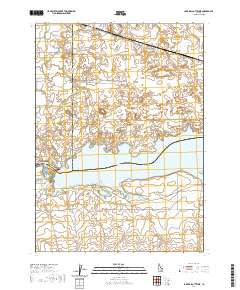 Lake Walcott West 2020 topographic map thumbnail