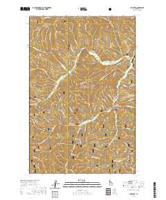 Lamb Peak 2020 topographic map thumbnail