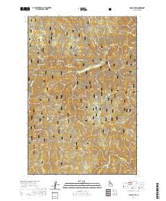 Larch Butte 2020 topographic map thumbnail