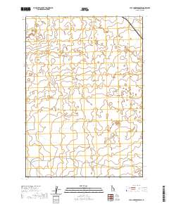 Lava Lake Reservoir 2020 topographic map thumbnail