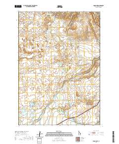 Lemon Lake 2020 topographic map thumbnail