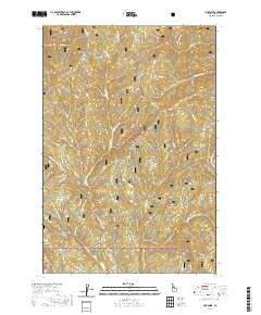 Lick Point 2020 topographic map thumbnail