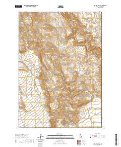 Lidy Hot Springs 2020 topographic map thumbnail