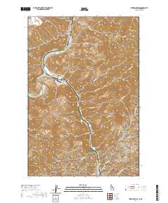 Limekiln Rapids 2020 topographic map thumbnail