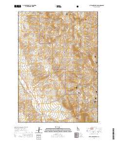 Little Antelope Flat 2020 topographic map thumbnail
