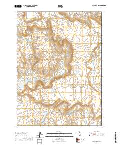 Little Blue Table 2020 topographic map thumbnail