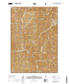 Little Soldier Mountain 2020 topographic map thumbnail
