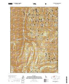 Little Trinity Lake 2020 topographic map thumbnail