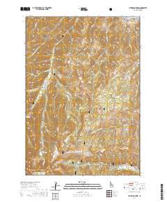 Livingston Creek 2020 topographic map thumbnail
