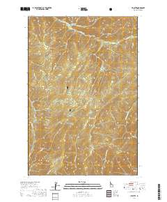 Liz Butte 2020 topographic map thumbnail
