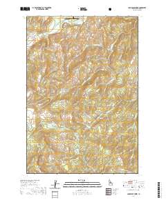 Lodgepole Creek 2020 topographic map thumbnail