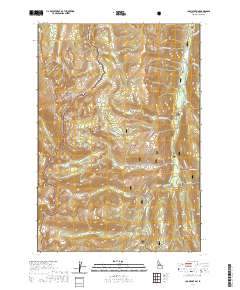 Log Mountain 2020 topographic map thumbnail