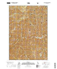 Long Tom Mountain 2020 topographic map thumbnail