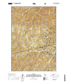Lookout Peak 2020 topographic map thumbnail