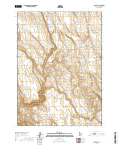Lost Valley 2020 topographic map thumbnail