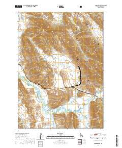 Lower Valley 2020 topographic map thumbnail