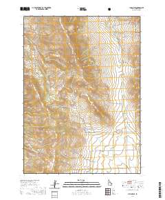 Lyman Pass 2020 topographic map thumbnail