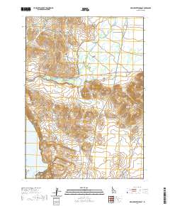 Magic Reservoir East 2020 topographic map thumbnail