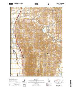 Malad City East 2020 topographic map thumbnail