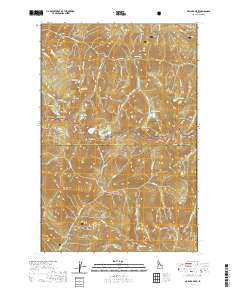 Mallard Peak 2020 topographic map thumbnail