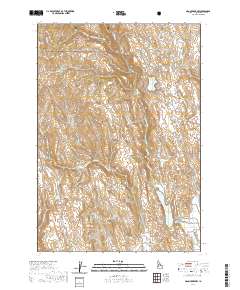 Mann Creek NW 2020 topographic map thumbnail