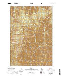 Marble Butte 2020 topographic map thumbnail