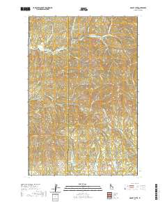 McGary Butte 2020 topographic map thumbnail
