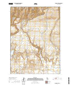 McKinney Butte 2020 topographic map thumbnail