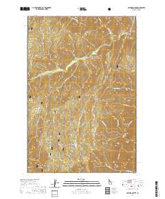 McLendon Butte 2020 topographic map thumbnail
