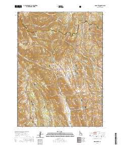 Meade Peak 2020 topographic map thumbnail