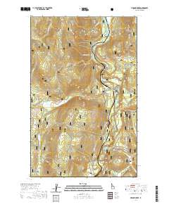 Meadow Creek 2020 topographic map thumbnail