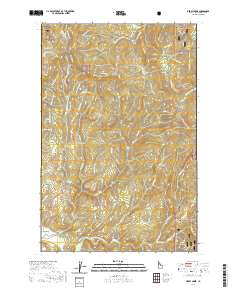 Merry Creek 2020 topographic map thumbnail