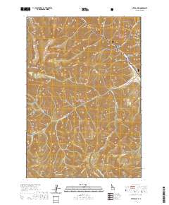 Meyers Cove 2020 topographic map thumbnail
