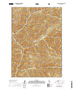 Meyers Cove Point 2020 topographic map thumbnail